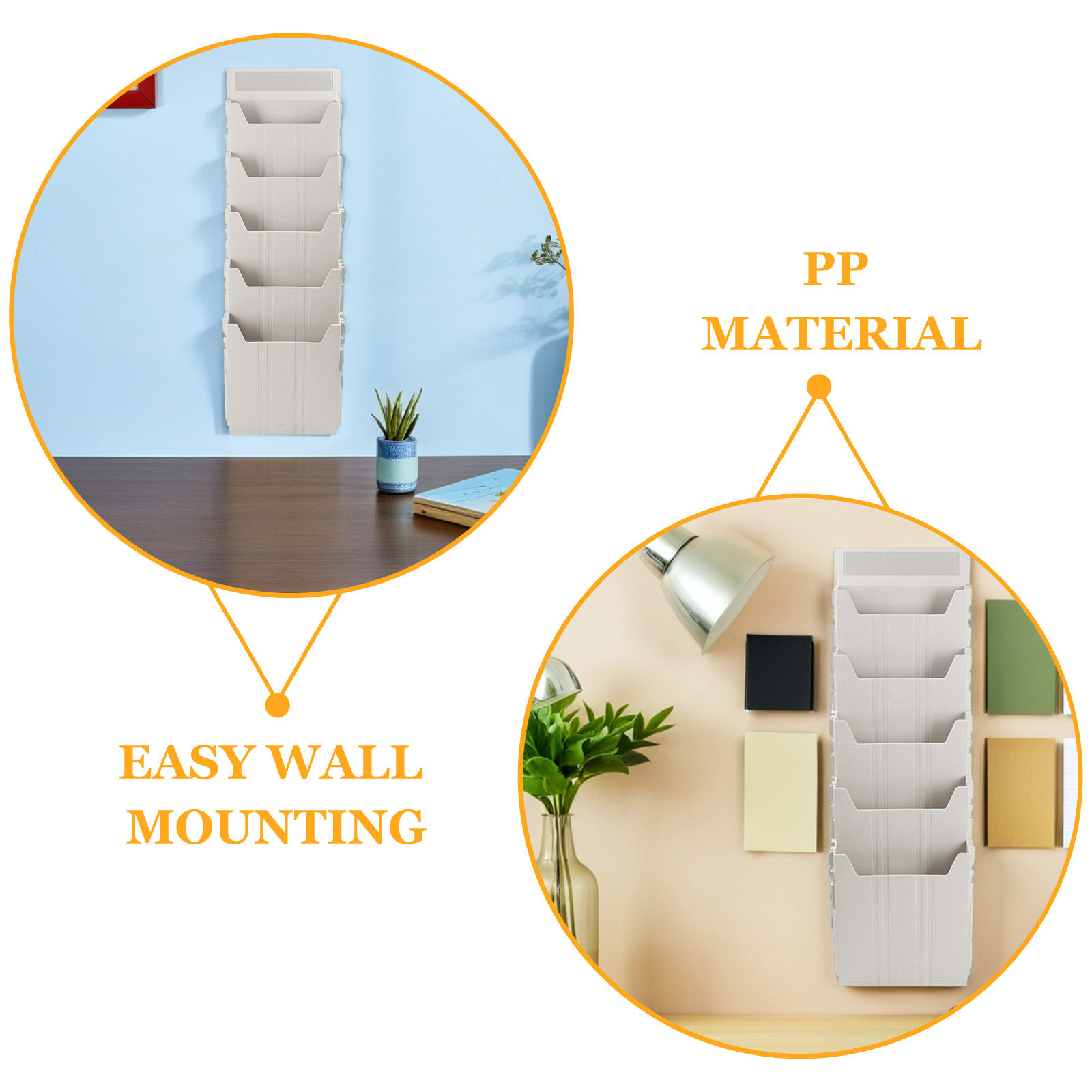 Wall Mounted Magazine Holder E - Magazine Holder Rack 评论和价格