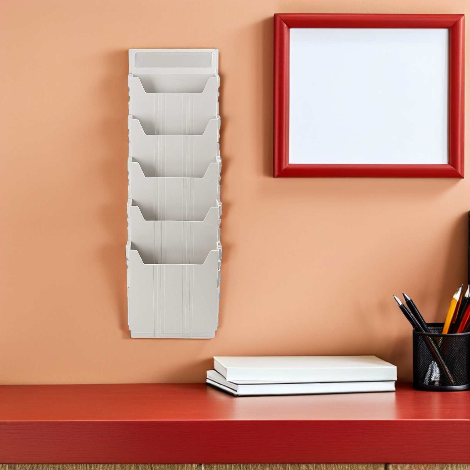 Wall Mounted Magazine Holder E - Magazine Holder Rack 评论和价格