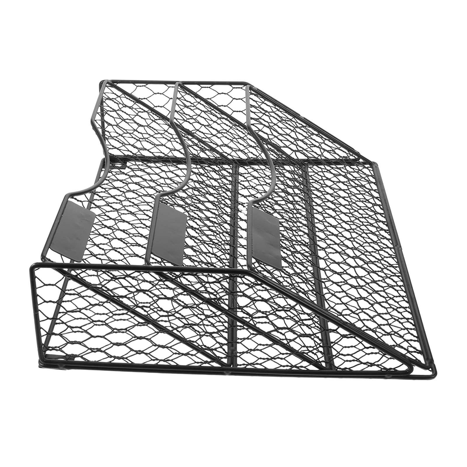3 Tier Wall File Holder Mesh M - Magazine Holder Rack 评论和价格