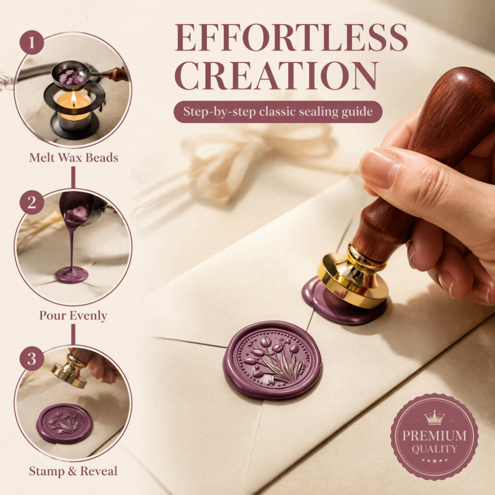 20 Pcs/set Zinc Alloy Wax Seal - Wax Seal Stamp Set 评论和价格